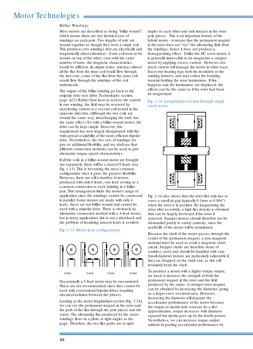 image for page Step Motor Servo Motor Systems and Controls