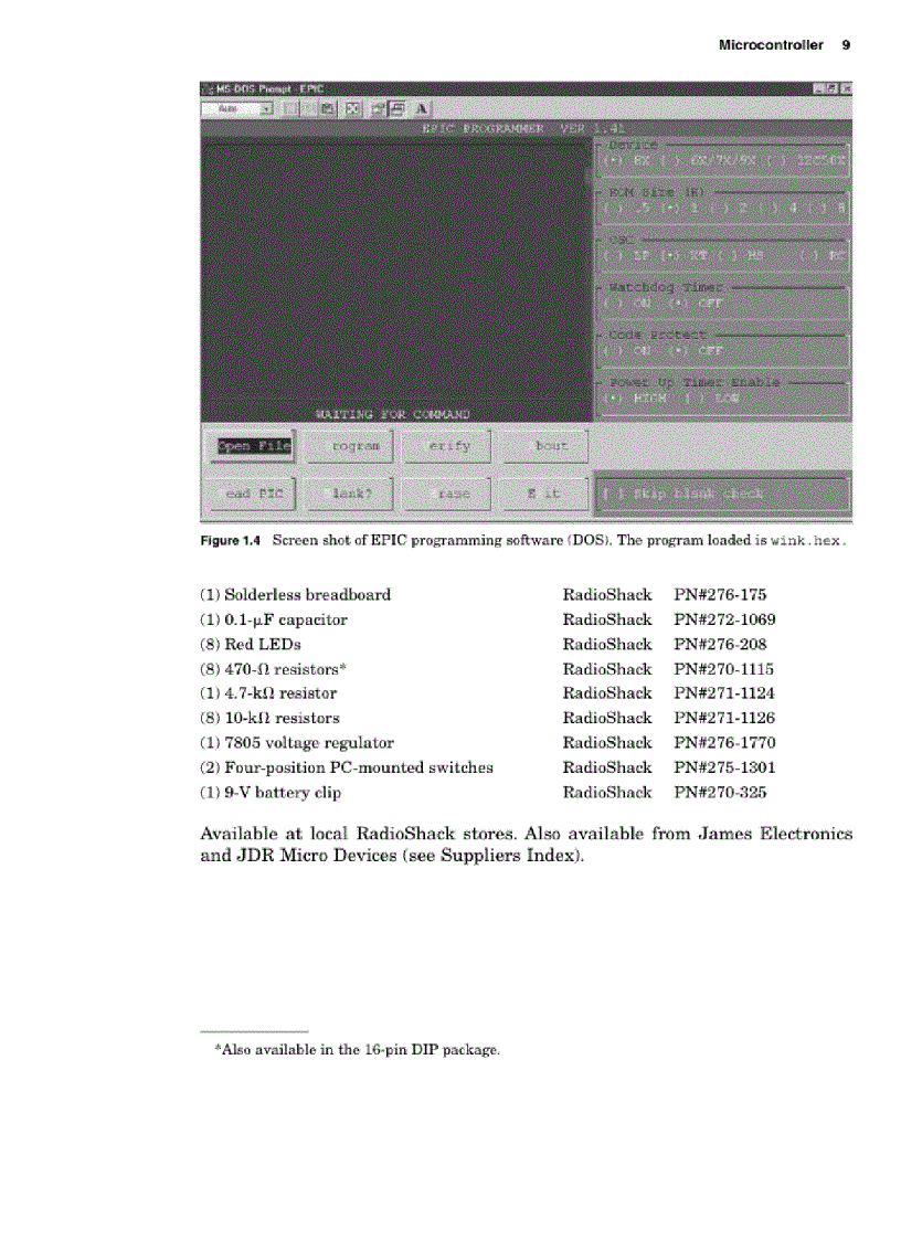 image for page PIC Microcontroller Project Nôk
