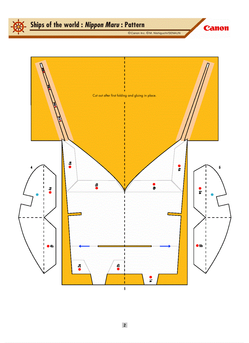 image for page Nghệ Thuật Gấp Giấy Gấp 1 CHIẾC THUYỀN BUỒM