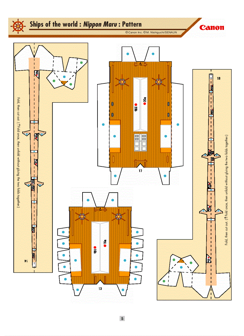image for page Nghệ Thuật Gấp Giấy Gấp 1 CHIẾC THUYỀN BUỒM