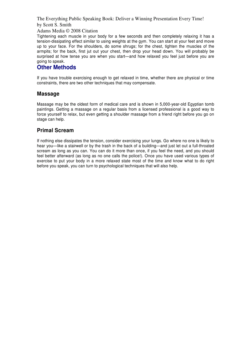 image for page The Everything Public Speaking Book Deliver a Winning Presentation Every Time