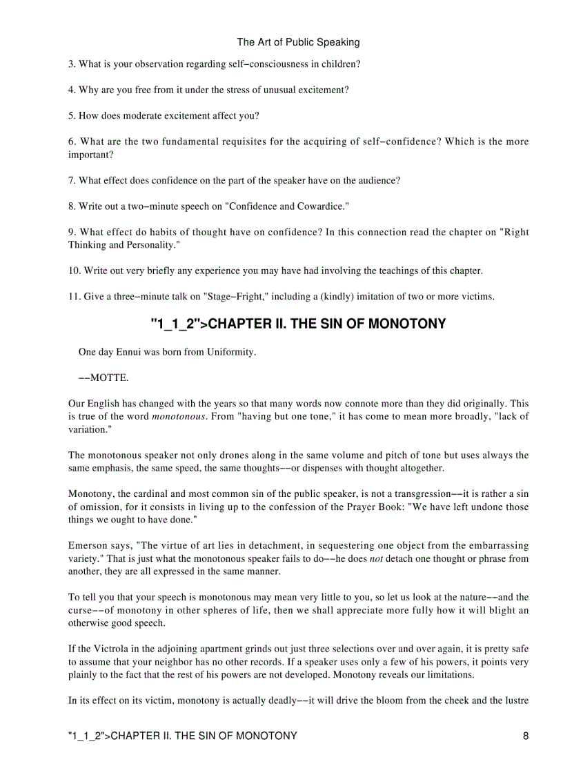 image for page The Art of Public Speaking