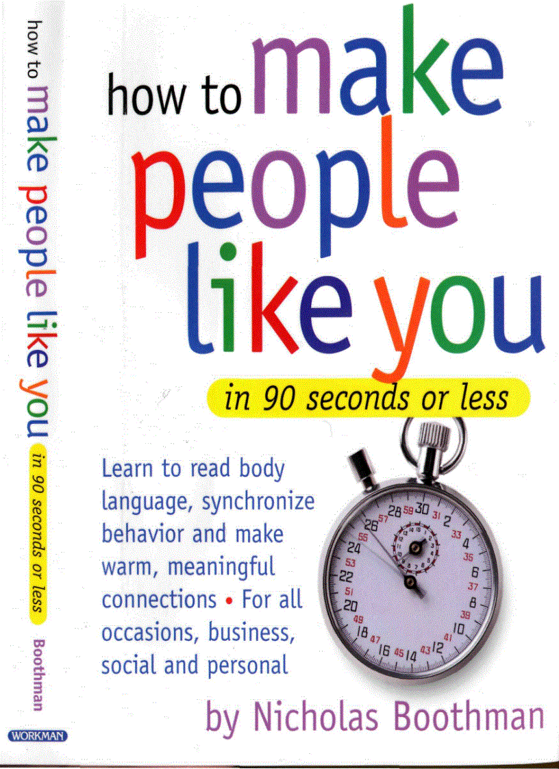 image for page How to make people like you in 90 seconds ỏ less