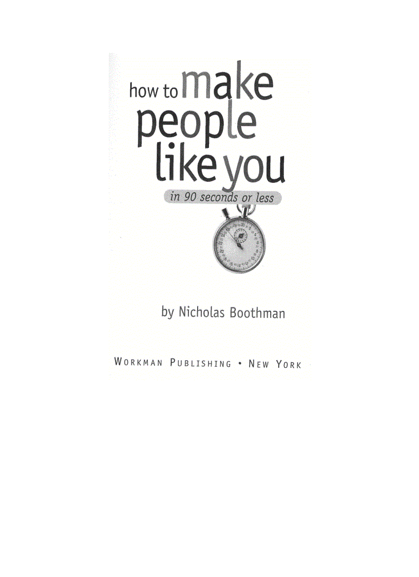 image for page How to make people like you in 90 seconds ỏ less