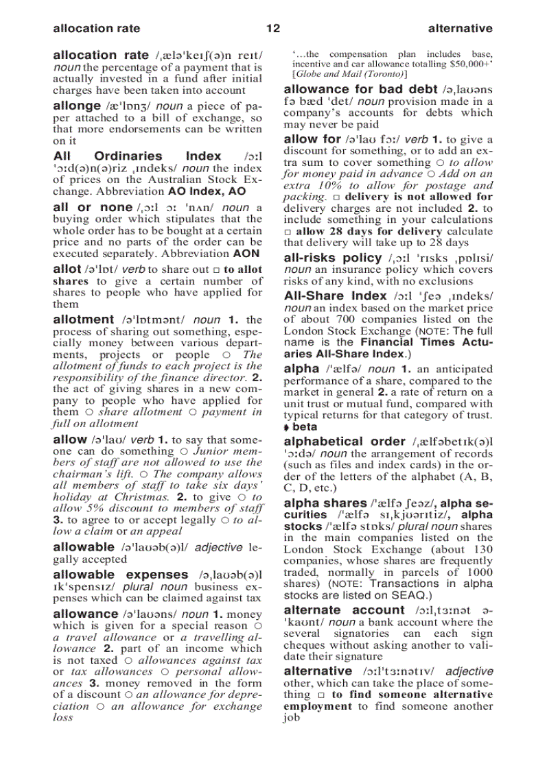 image for page Dictionary of Banking and Finance