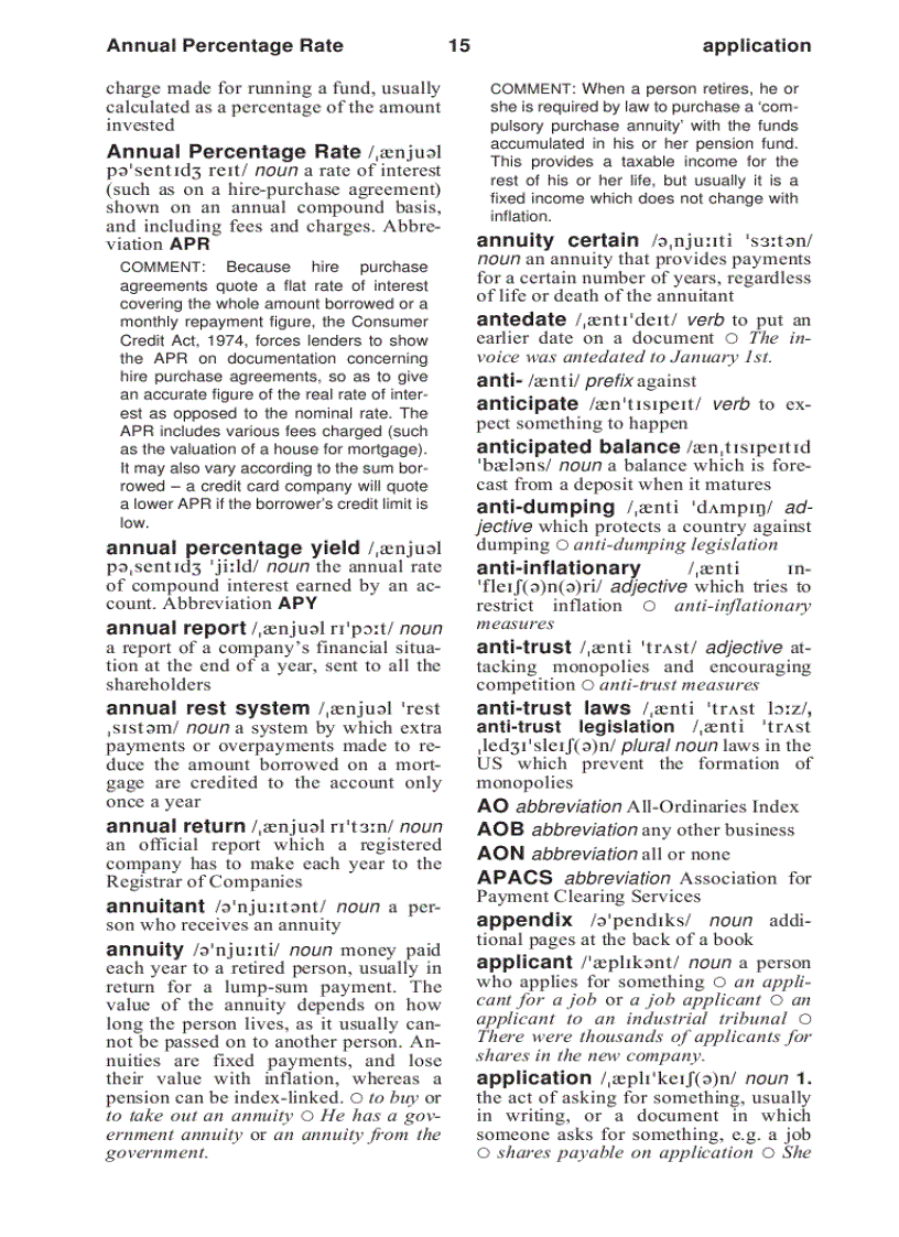 image for page Dictionary of Banking and Finance