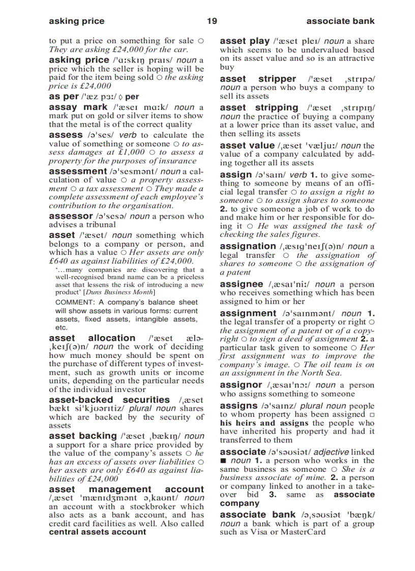 image for page Dictionary of Banking and Finance
