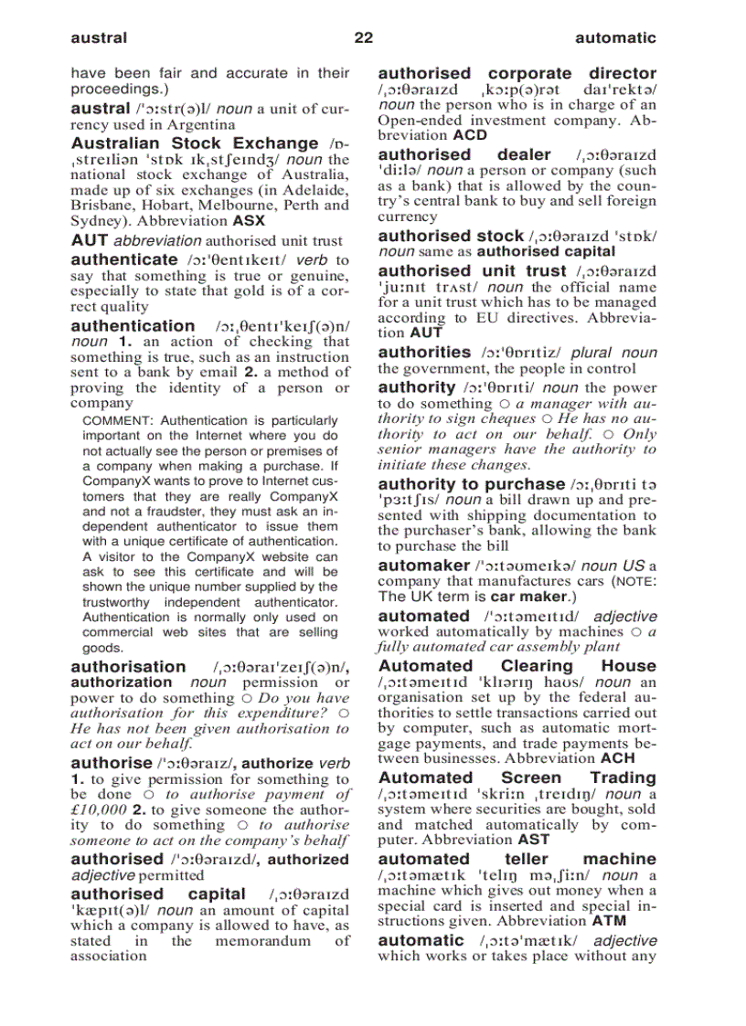 image for page Dictionary of Banking and Finance