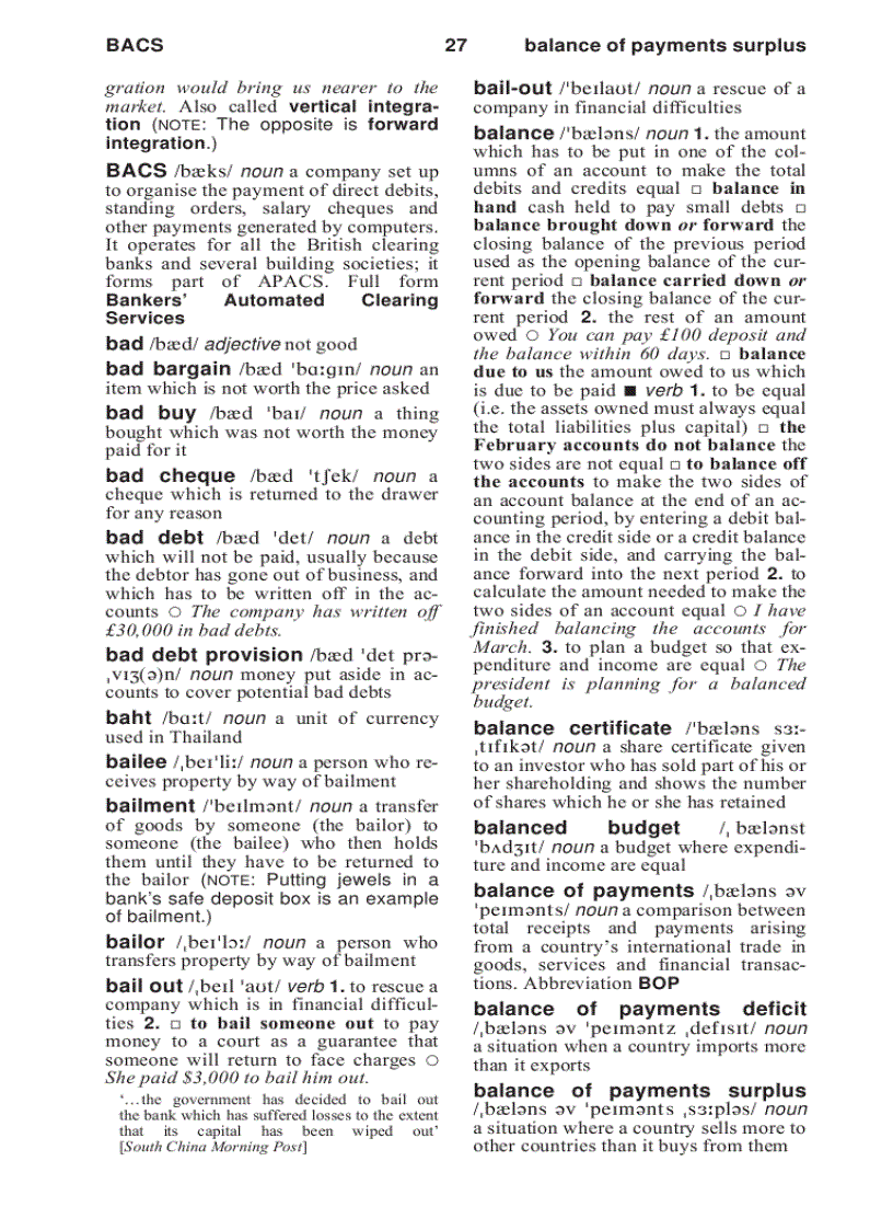 image for page Dictionary of Banking and Finance