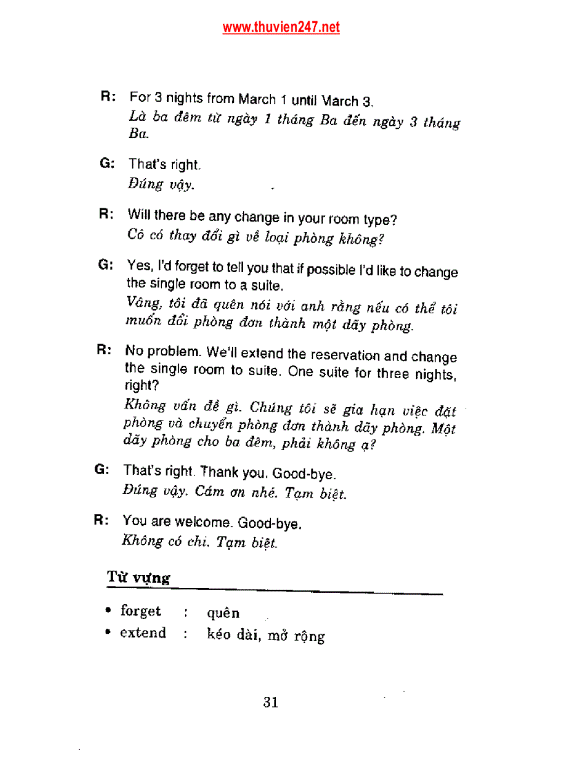 image for page Sách học Tiếng Anh Khách Sạn