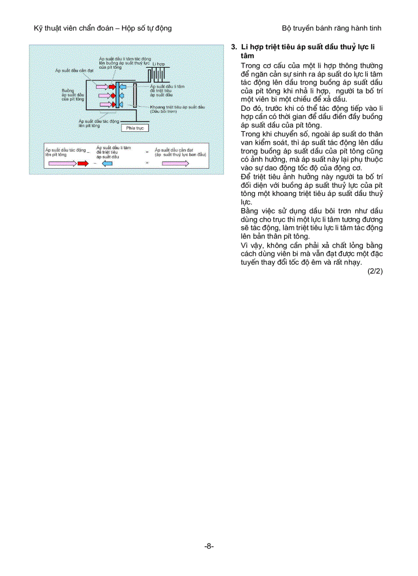 image for page Cấu tạo và nguyên lý hoạt động của bộ truyền bánh răng hành tinh trong hộp số tự động