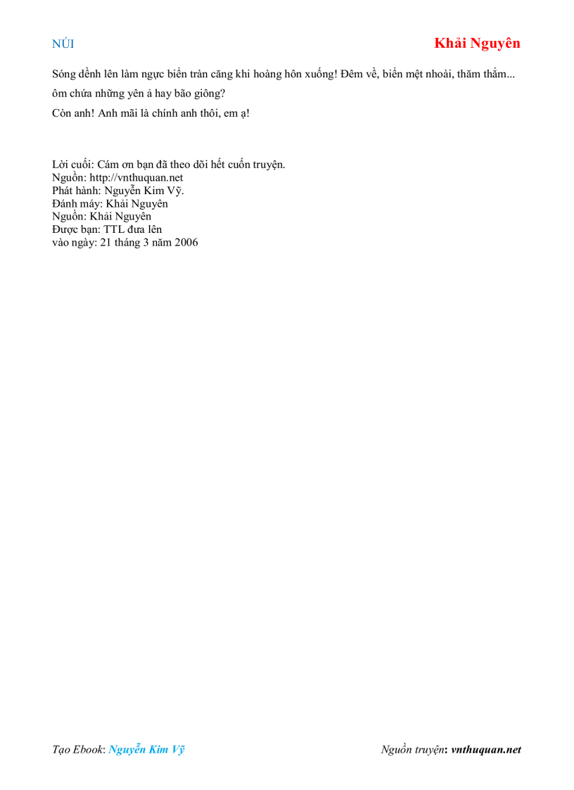 image for page Ebook NÚI Khải Nguyên