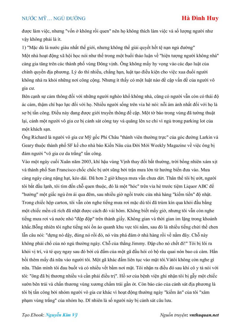 image for page Ebook NƯỚC MỸ NGỦ ĐƯỜNG Hà Đình Huy