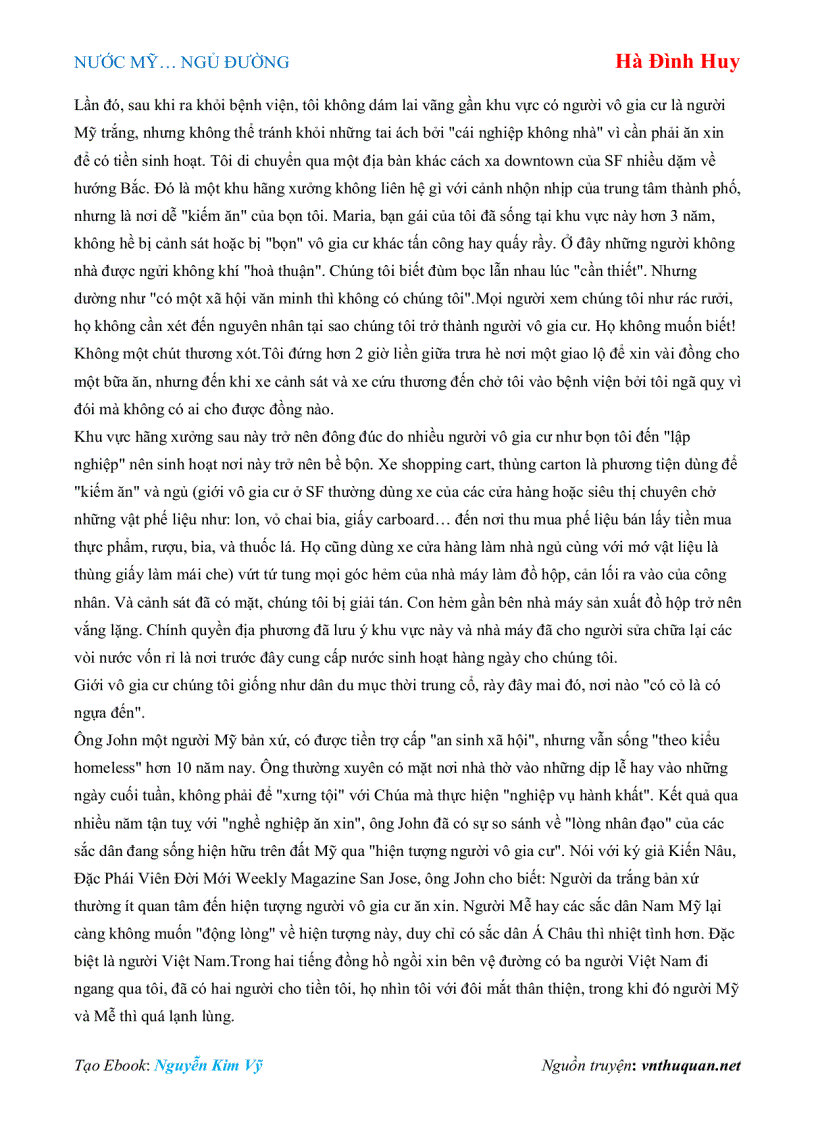 image for page Ebook NƯỚC MỸ NGỦ ĐƯỜNG Hà Đình Huy