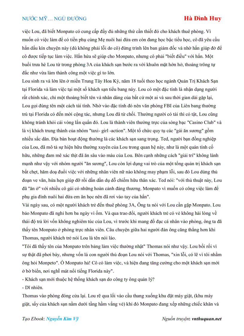 image for page Ebook NƯỚC MỸ NGỦ ĐƯỜNG Hà Đình Huy