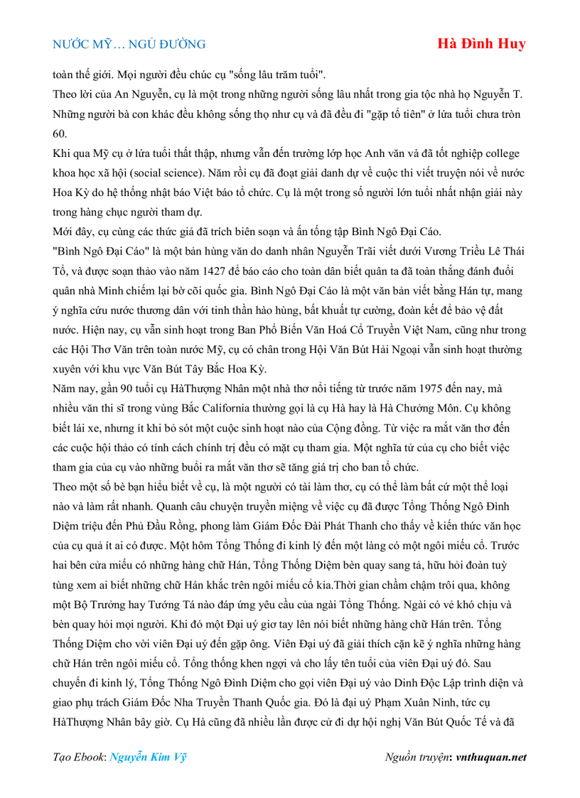 image for page Ebook NƯỚC MỸ NGỦ ĐƯỜNG Hà Đình Huy