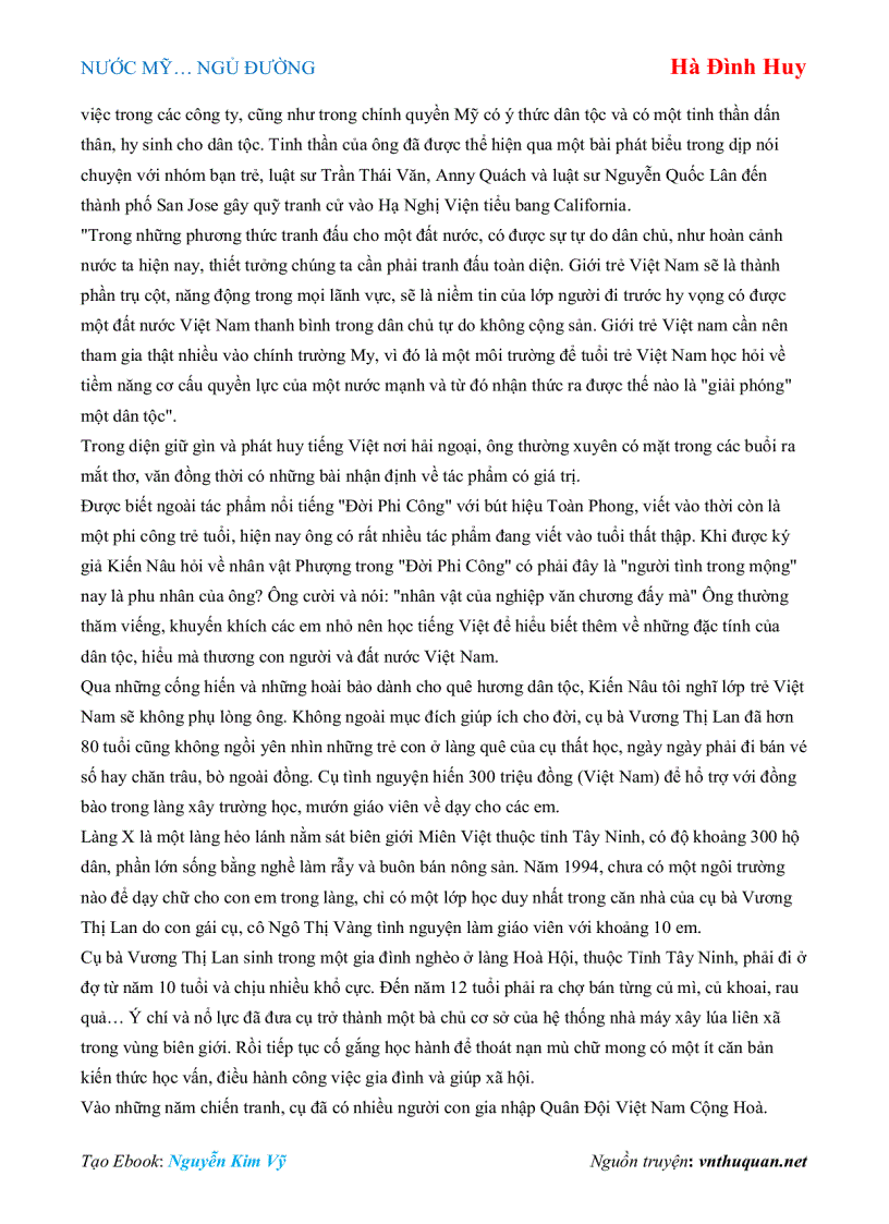 image for page Ebook NƯỚC MỸ NGỦ ĐƯỜNG Hà Đình Huy