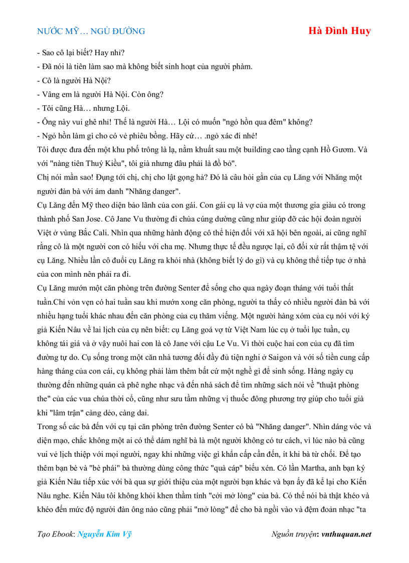 image for page Ebook NƯỚC MỸ NGỦ ĐƯỜNG Hà Đình Huy