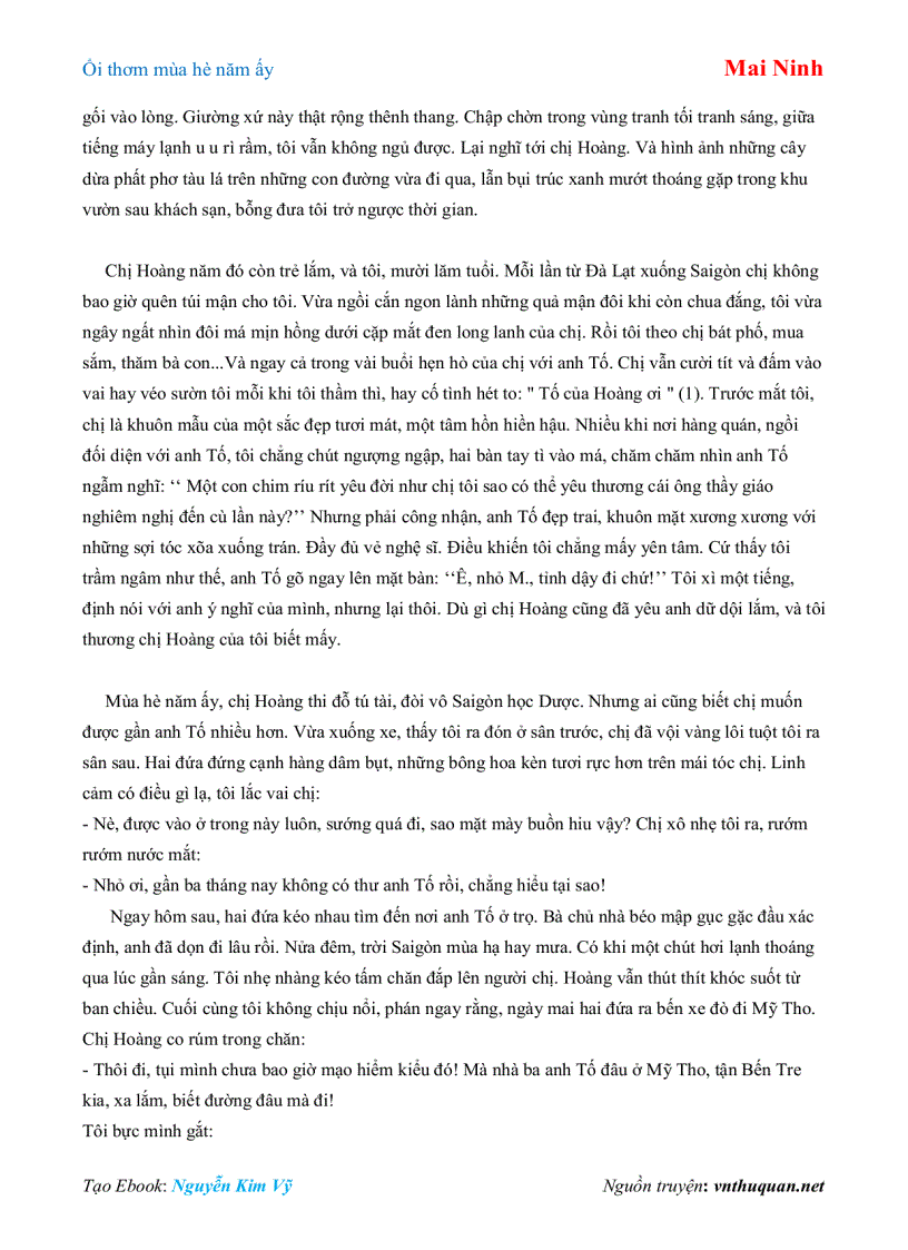 image for page Ebook Ổi thơm mùa hè năm ấy Mai Ninh