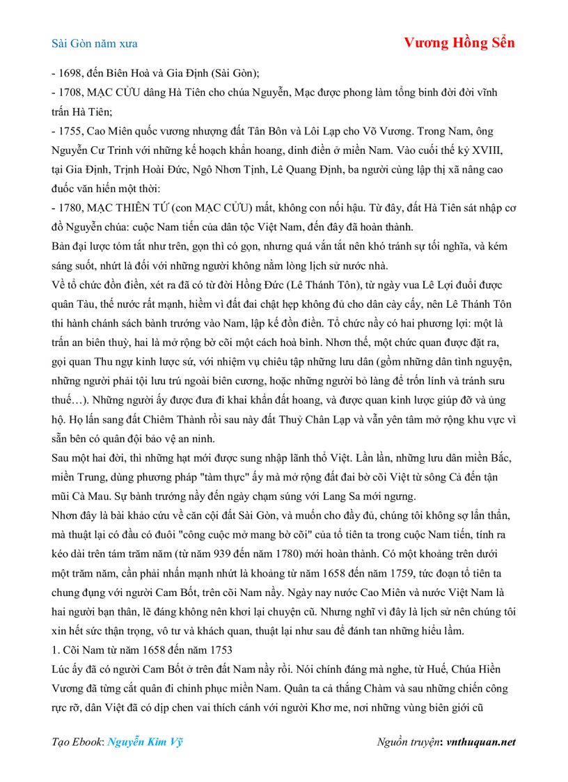 image for page Ebook Sài Gòn năm xưa Vương Hồng Sển