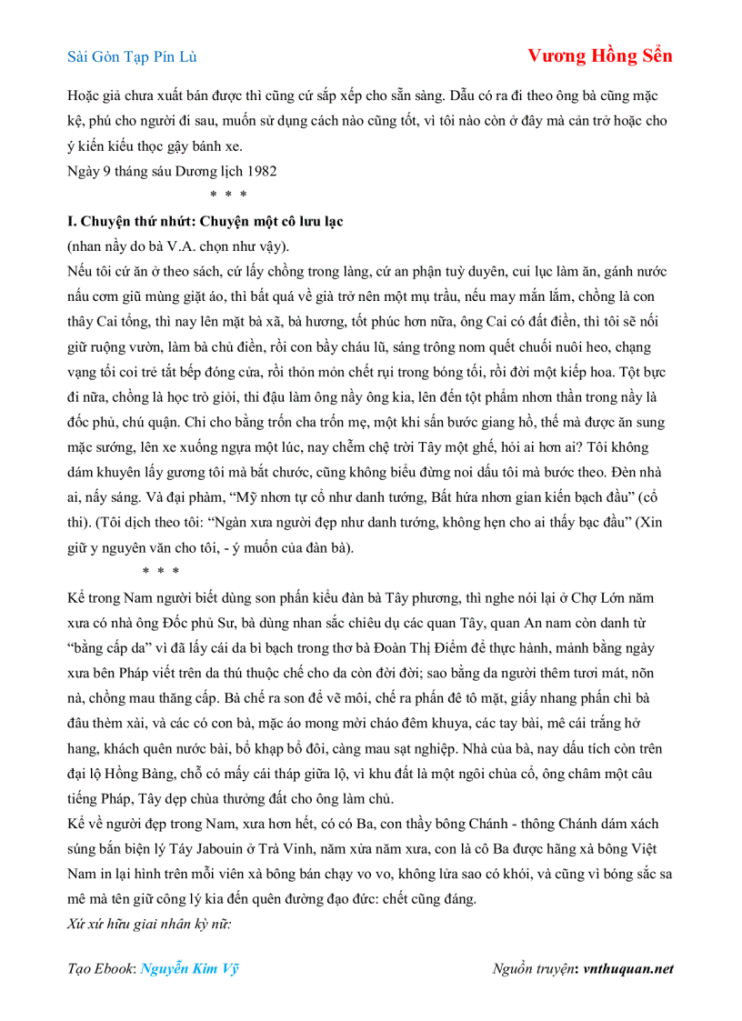 image for page Ebook Sài Gòn Tạp Pín Lù Vương Hồng Sển