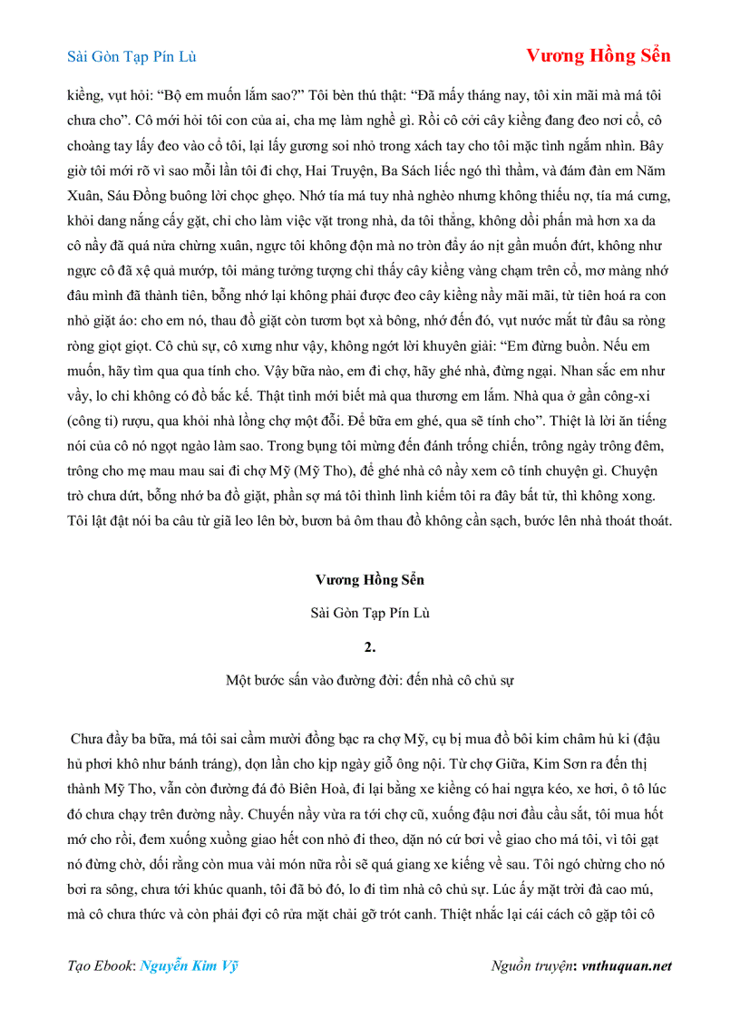 image for page Ebook Sài Gòn Tạp Pín Lù Vương Hồng Sển