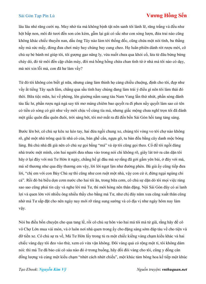 image for page Ebook Sài Gòn Tạp Pín Lù Vương Hồng Sển