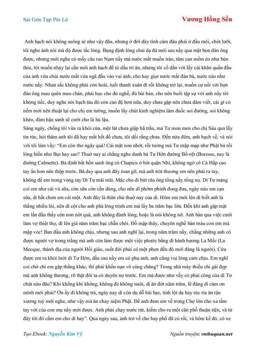 image for page Ebook Sài Gòn Tạp Pín Lù Vương Hồng Sển