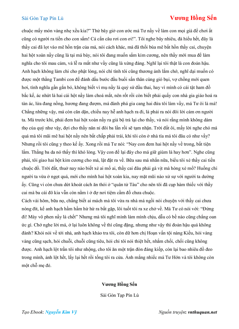 image for page Ebook Sài Gòn Tạp Pín Lù Vương Hồng Sển