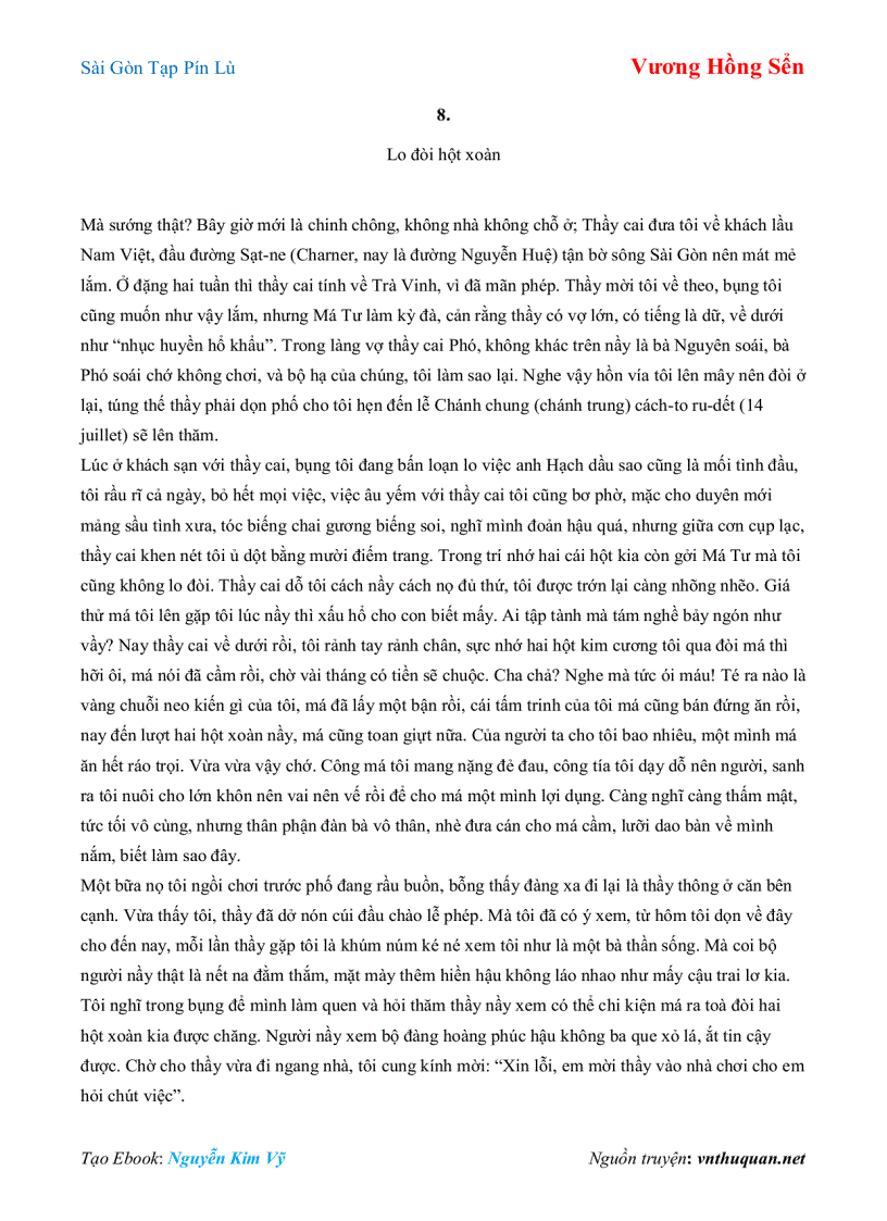 image for page Ebook Sài Gòn Tạp Pín Lù Vương Hồng Sển