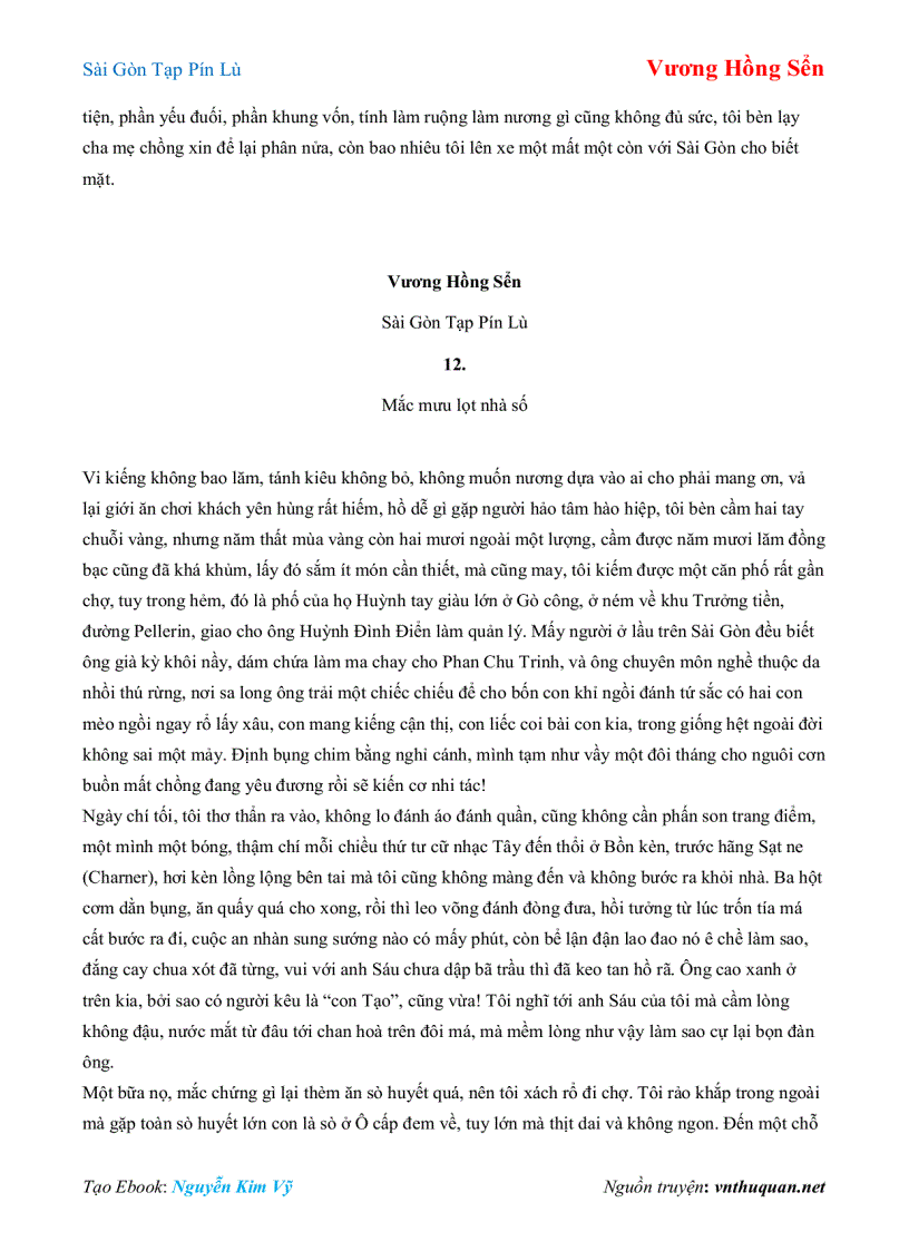 image for page Ebook Sài Gòn Tạp Pín Lù Vương Hồng Sển