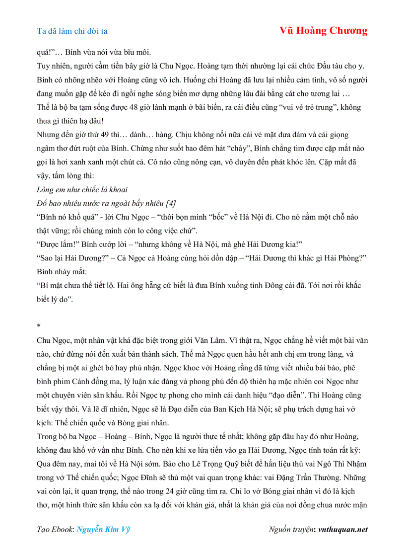 image for page Ebook Ta đã làm chi đời ta Vũ Hoàng Chương