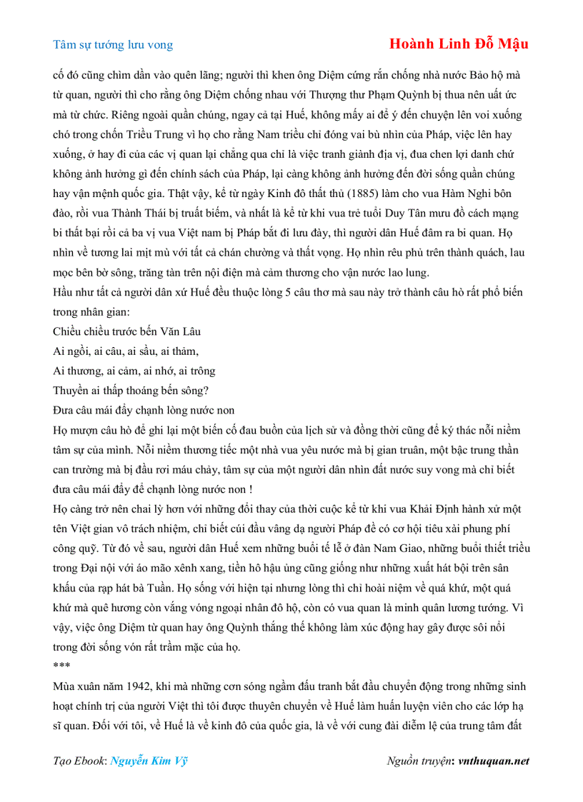 image for page Ebook Tâm sự tướng lưu vong Hoành Linh Đỗ Mậu