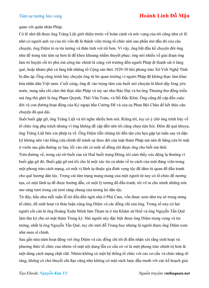 image for page Ebook Tâm sự tướng lưu vong Hoành Linh Đỗ Mậu