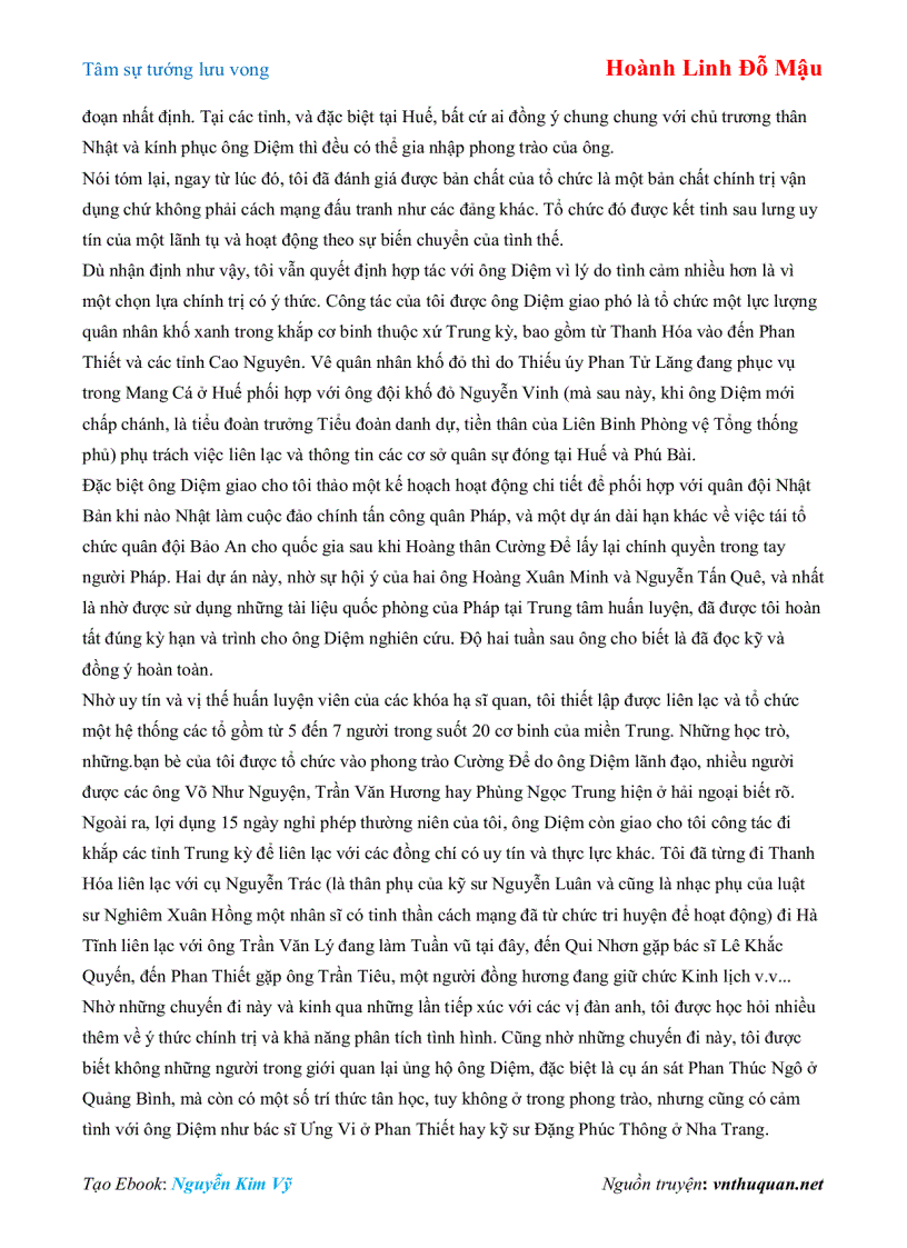 image for page Ebook Tâm sự tướng lưu vong Hoành Linh Đỗ Mậu