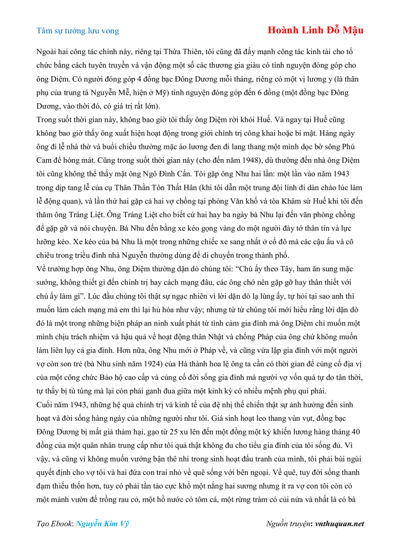 image for page Ebook Tâm sự tướng lưu vong Hoành Linh Đỗ Mậu