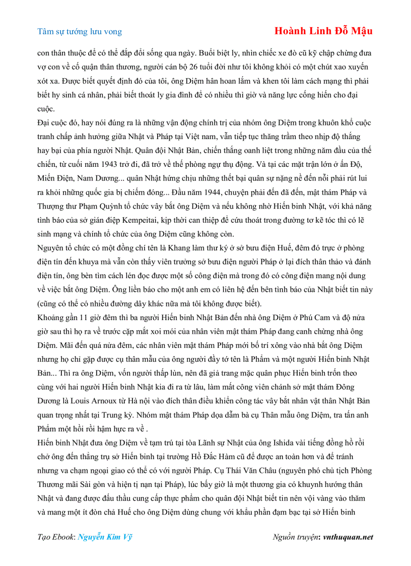 image for page Ebook Tâm sự tướng lưu vong Hoành Linh Đỗ Mậu