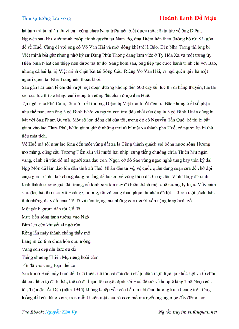 image for page Ebook Tâm sự tướng lưu vong Hoành Linh Đỗ Mậu