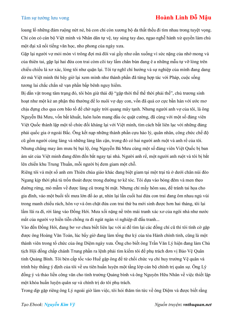 image for page Ebook Tâm sự tướng lưu vong Hoành Linh Đỗ Mậu