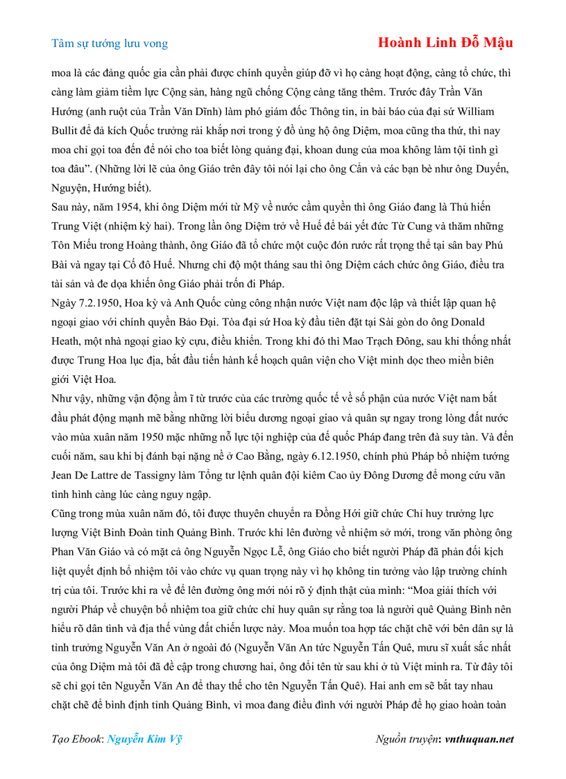 image for page Ebook Tâm sự tướng lưu vong Hoành Linh Đỗ Mậu