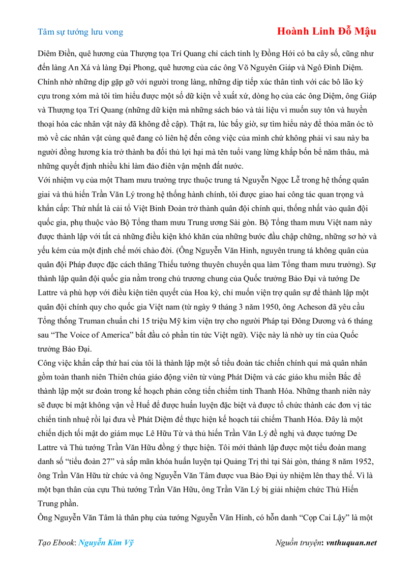 image for page Ebook Tâm sự tướng lưu vong Hoành Linh Đỗ Mậu