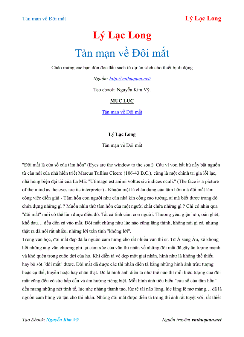 image for page Ebook Tản mạn về Đôi mắt Lý Lạc Long