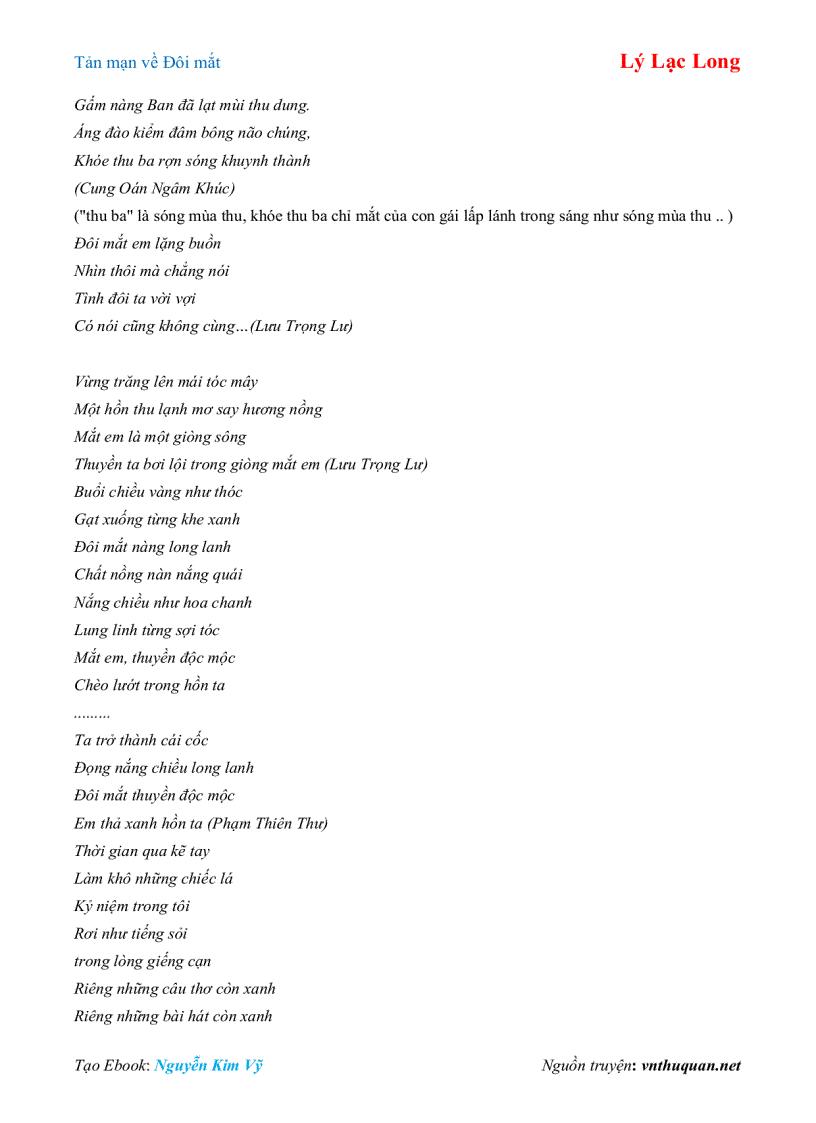 image for page Ebook Tản mạn về Đôi mắt Lý Lạc Long