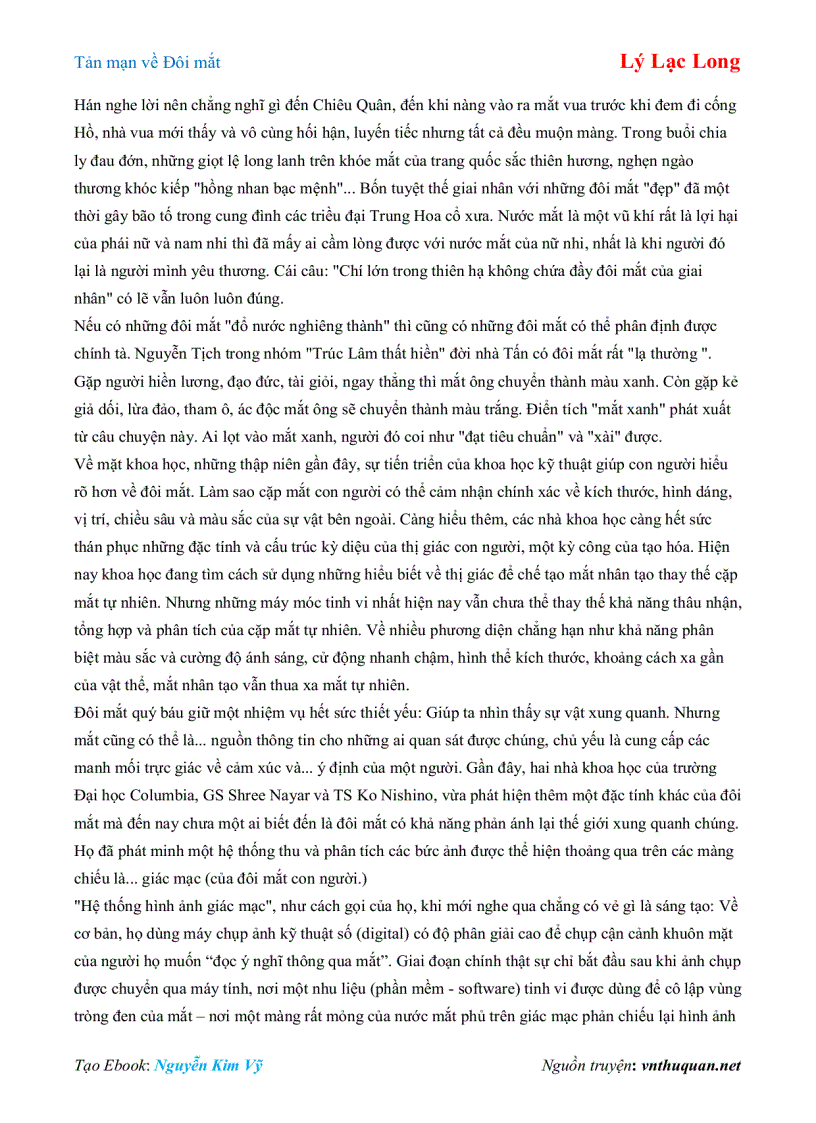 image for page Ebook Tản mạn về Đôi mắt Lý Lạc Long