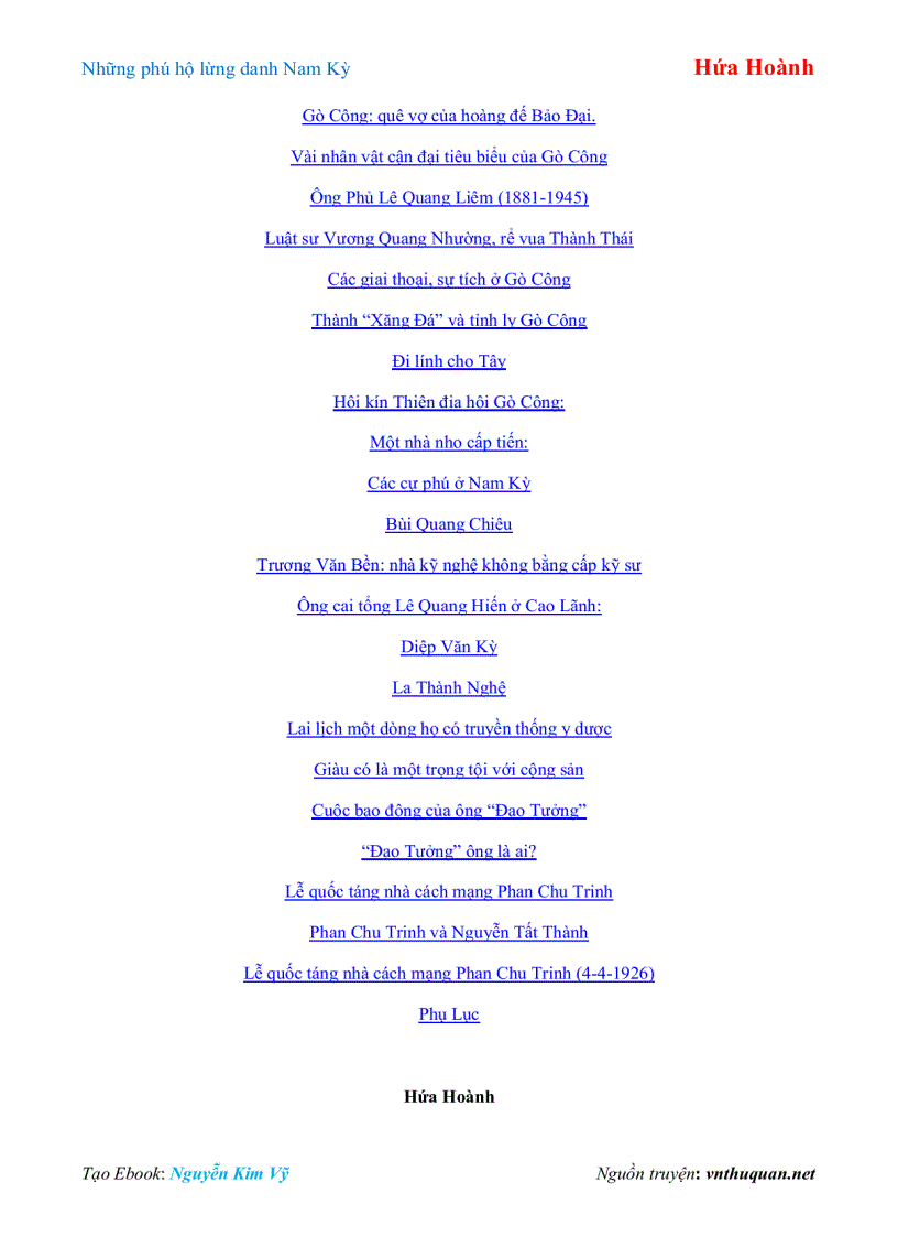 image for page Ebook Những phú hộ lừng danh Nam Kỳ Hứa Hoành