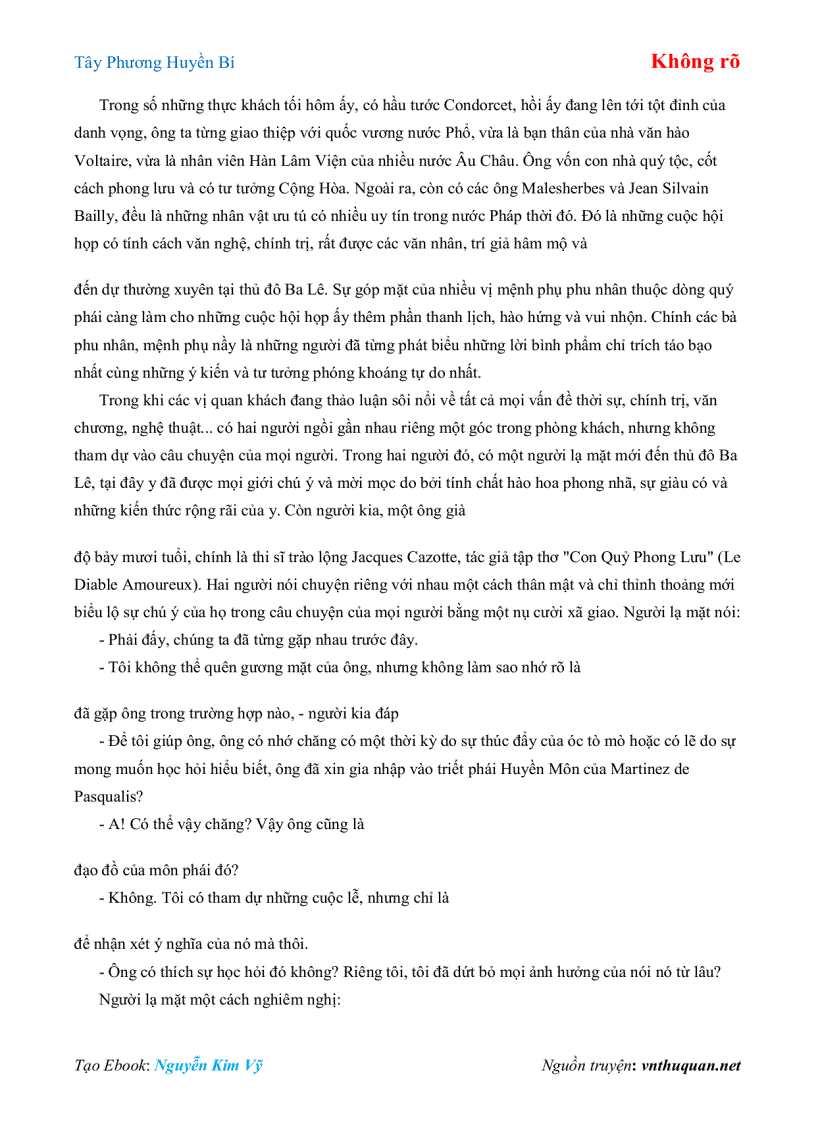 image for page Ebook Tây Phương Huyền Bí Không rõ