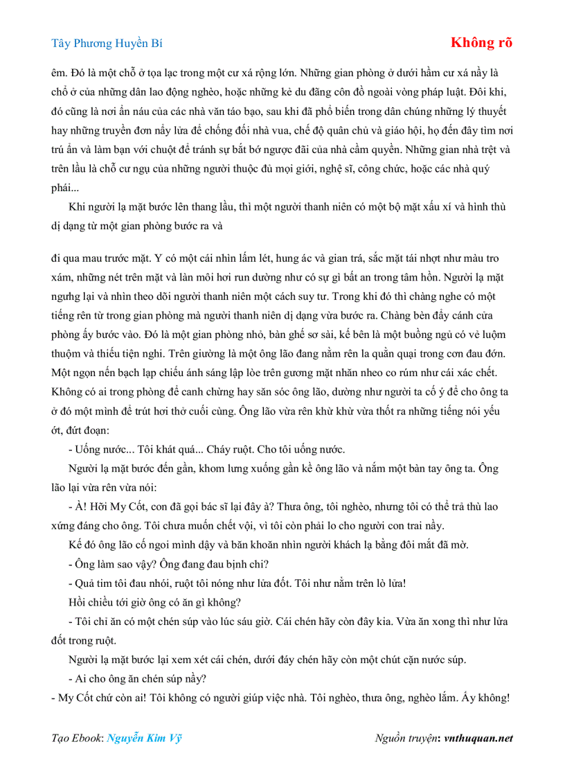 image for page Ebook Tây Phương Huyền Bí Không rõ