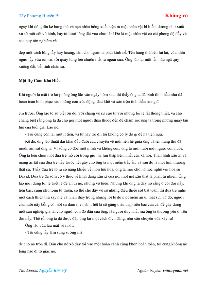 image for page Ebook Tây Phương Huyền Bí Không rõ