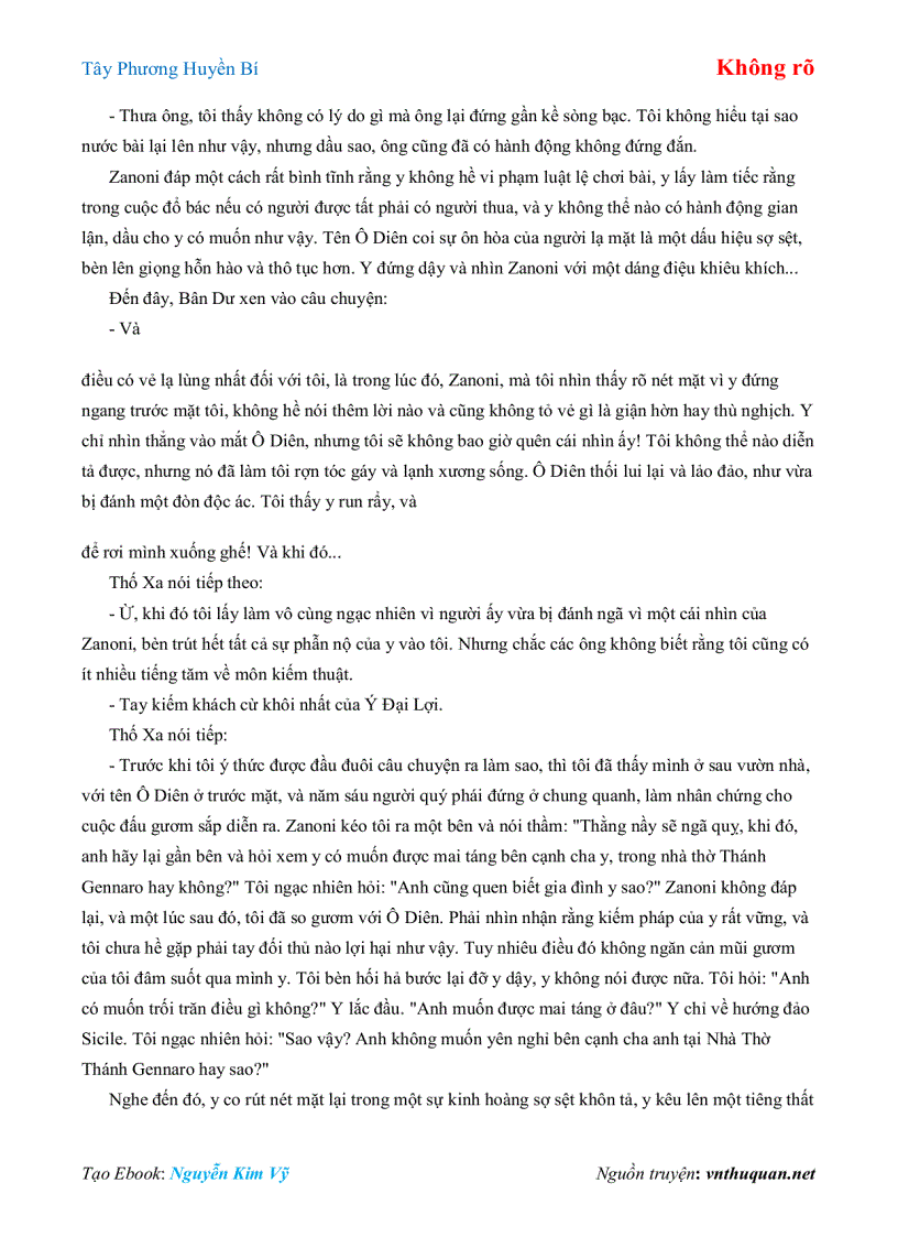 image for page Ebook Tây Phương Huyền Bí Không rõ