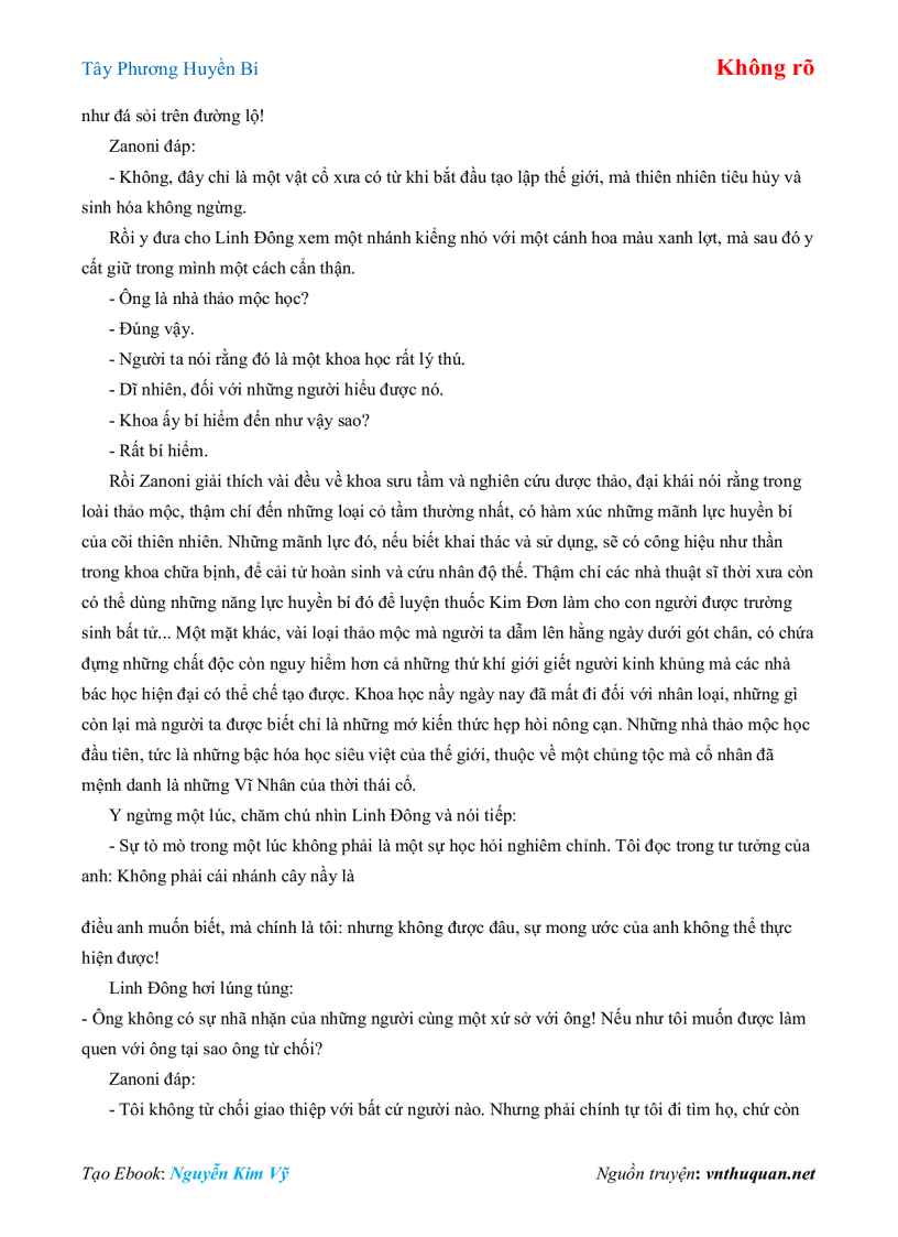 image for page Ebook Tây Phương Huyền Bí Không rõ